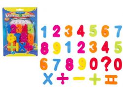 CHIFFRES MAGNÉTIQUES EN PLASTIQUE 26 PIÈCES